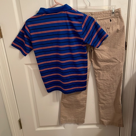 Polo Ralph Lauren khaki pants & shirt - Picture 4 of 16
